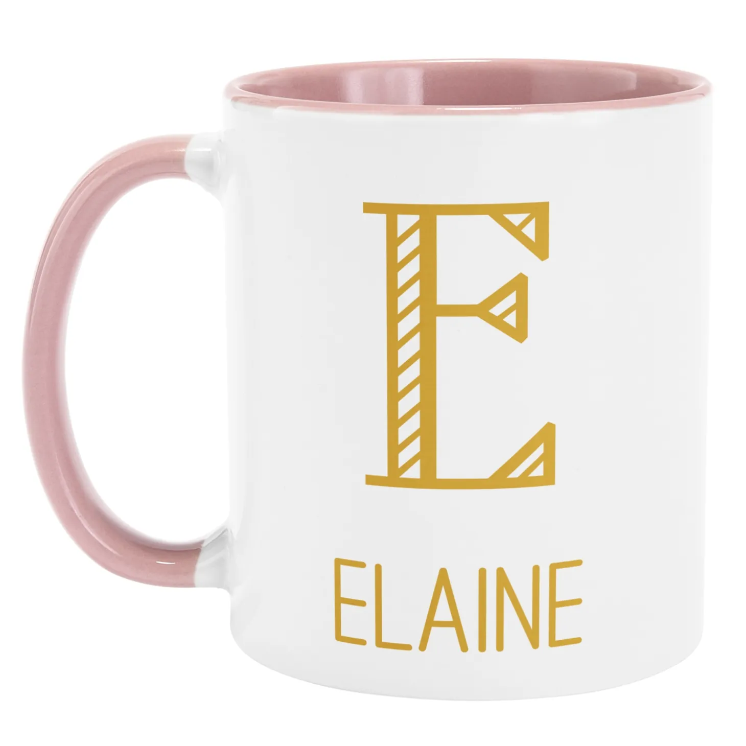 Whimsical Name & Monogram Mug