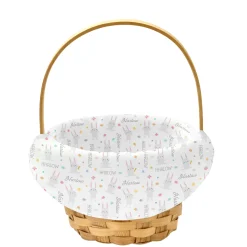 Whimsical Names Liner Easter Basket