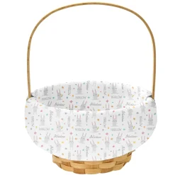 Whimsical Names Liner Easter Basket