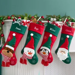 Whimsy Christmas Cap Stocking