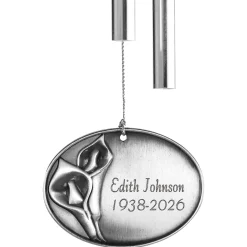 Whispers From Heaven 17.5 inch Pewter Wind Chime