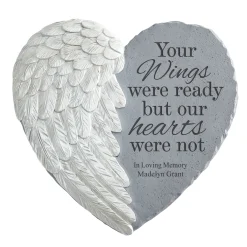 Wings Of Love Memorial Garden Stone