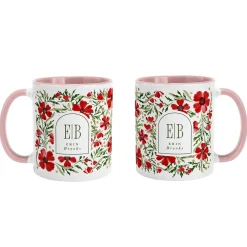 Winter Floral Mug