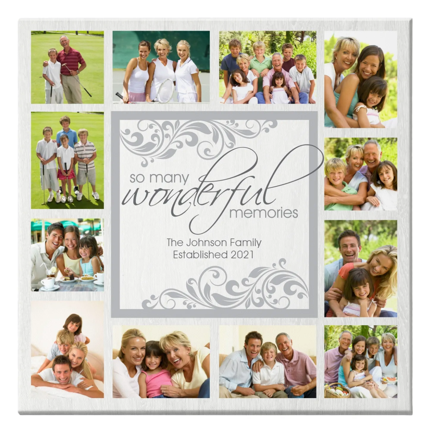Wonderful Memories Photo Canvas