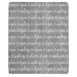 Written with Love Plush Blanket