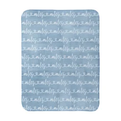Written with Love Sherpa Baby Blanket