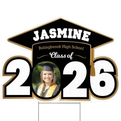 Year Of The Graduate Photo Year Yard Sign