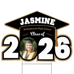 Year Of The Graduate Photo Year Yard Sign