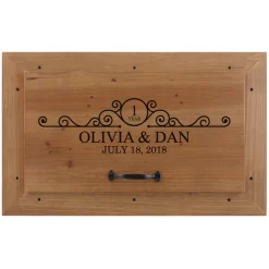 Years of Bliss Wooden Beverage Cooler
