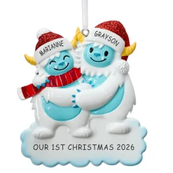 Yeti Family Ornament