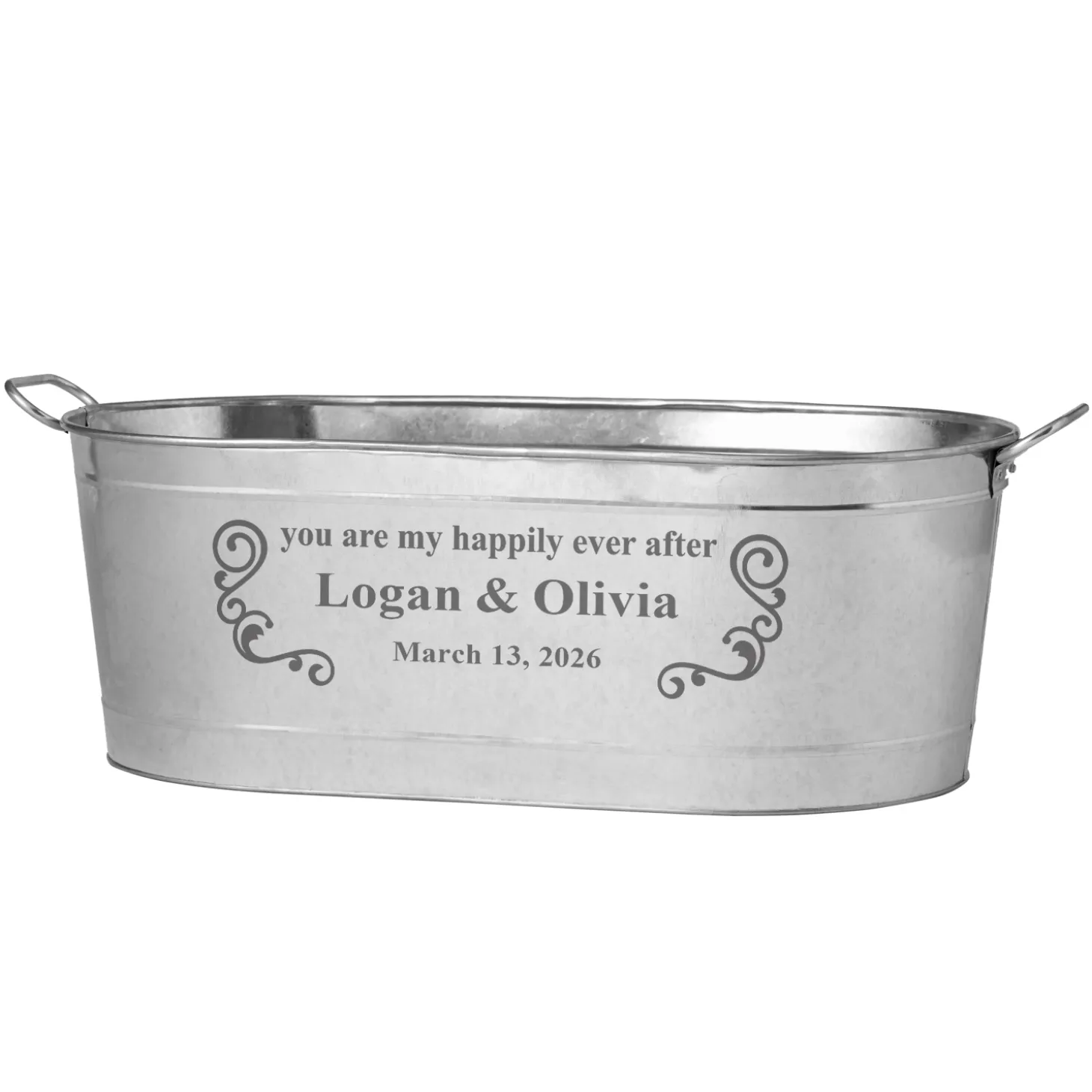 You Are My Happily Ever After Beverage Tub