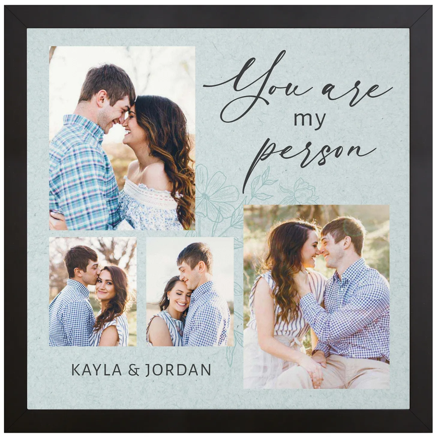 You Are My Person Photo Canvas