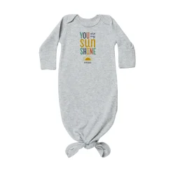 You Are My Sunshine Baby Knotted Gown