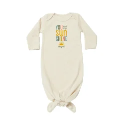 You Are My Sunshine Baby Knotted Gown