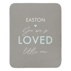 You Are So Loved Quilted Baby Blanket