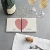 You Complete Me Marble Coaster Set