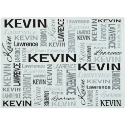 You Name It! Signature Glass Cutting Board