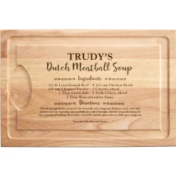 Your Family Recipe Maple Wood Cutting Board