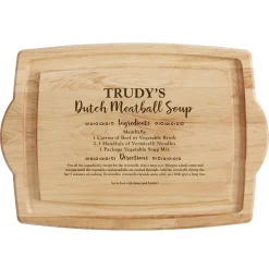 Your Family Recipe Maple Wood Cutting Board