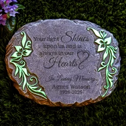 Your Light Shines Memorial Garden Stone