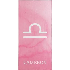 Zodiac Sign Beach Towel