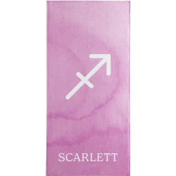 Zodiac Sign Beach Towel