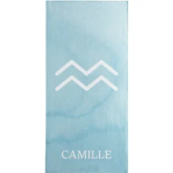 Zodiac Sign Beach Towel