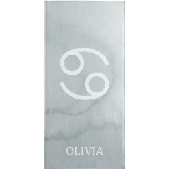 Zodiac Sign Beach Towel