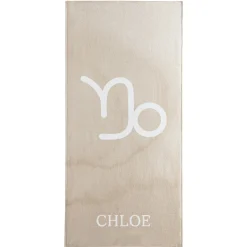 Zodiac Sign Beach Towel
