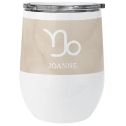 Zodiac Sign Insulated Wine Tumbler