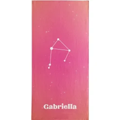 Zodiac Stars Beach Towel