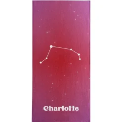 Zodiac Stars Beach Towel