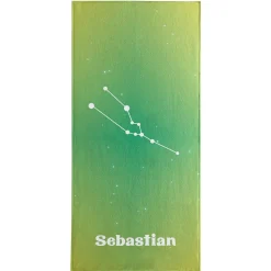 Zodiac Stars Beach Towel