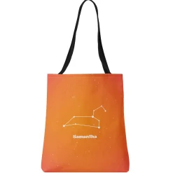 Zodiac Stars Tote Bag
