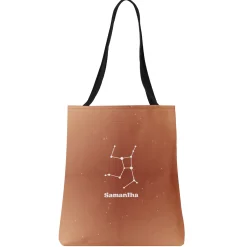 Zodiac Stars Tote Bag